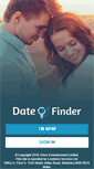 Mobile Screenshot of datefinder.com